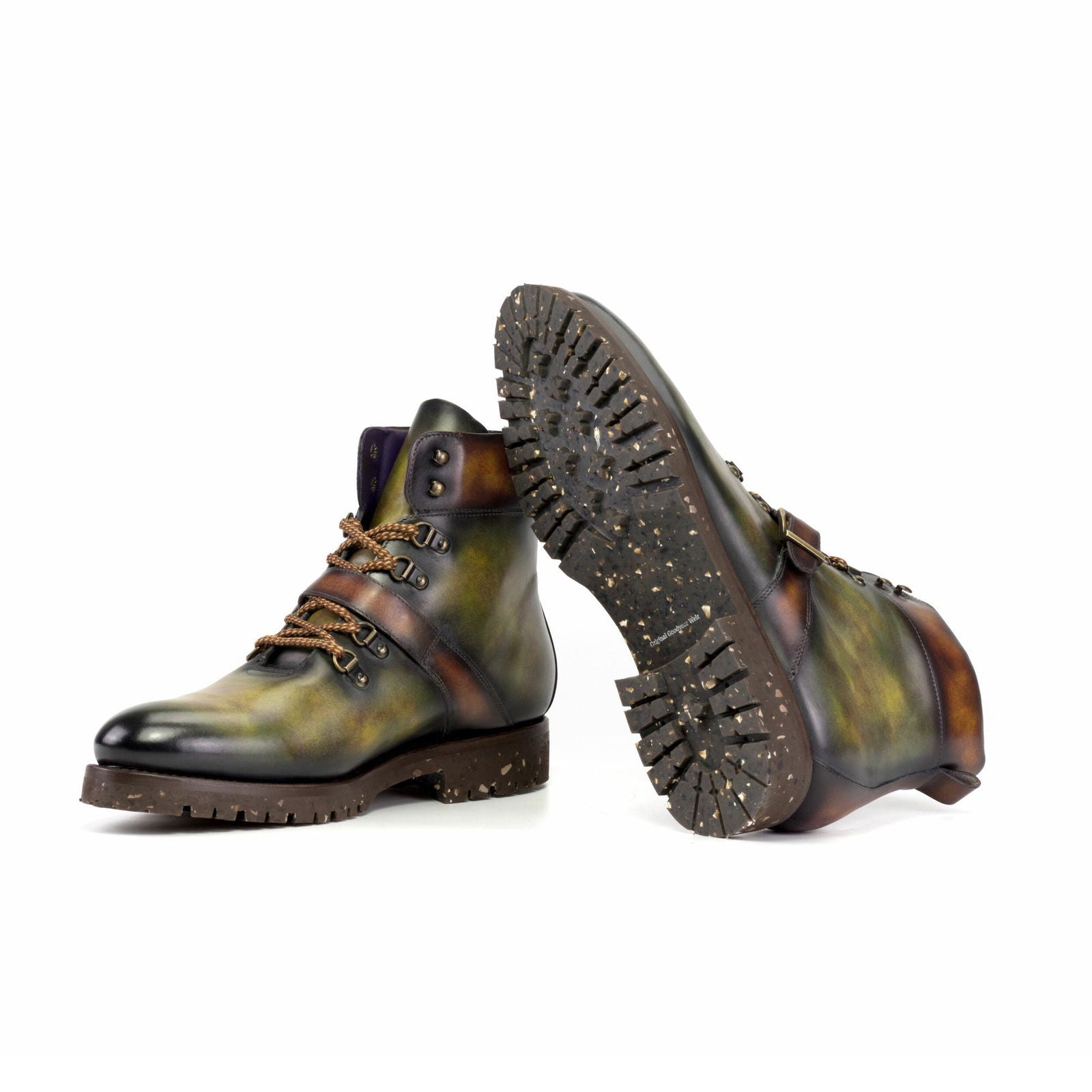 Patina Hiking Boots NEVIS - Milanese Leather