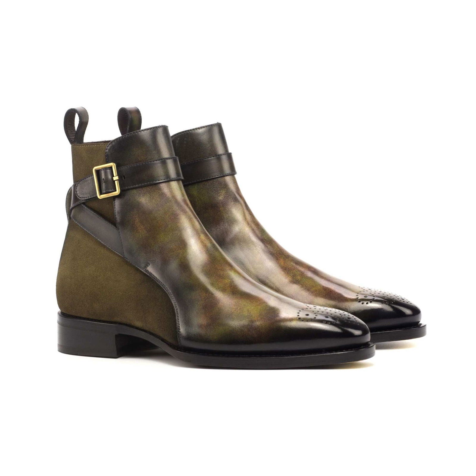 Patina Jodhpur Boots JUDE - Milanese Leather