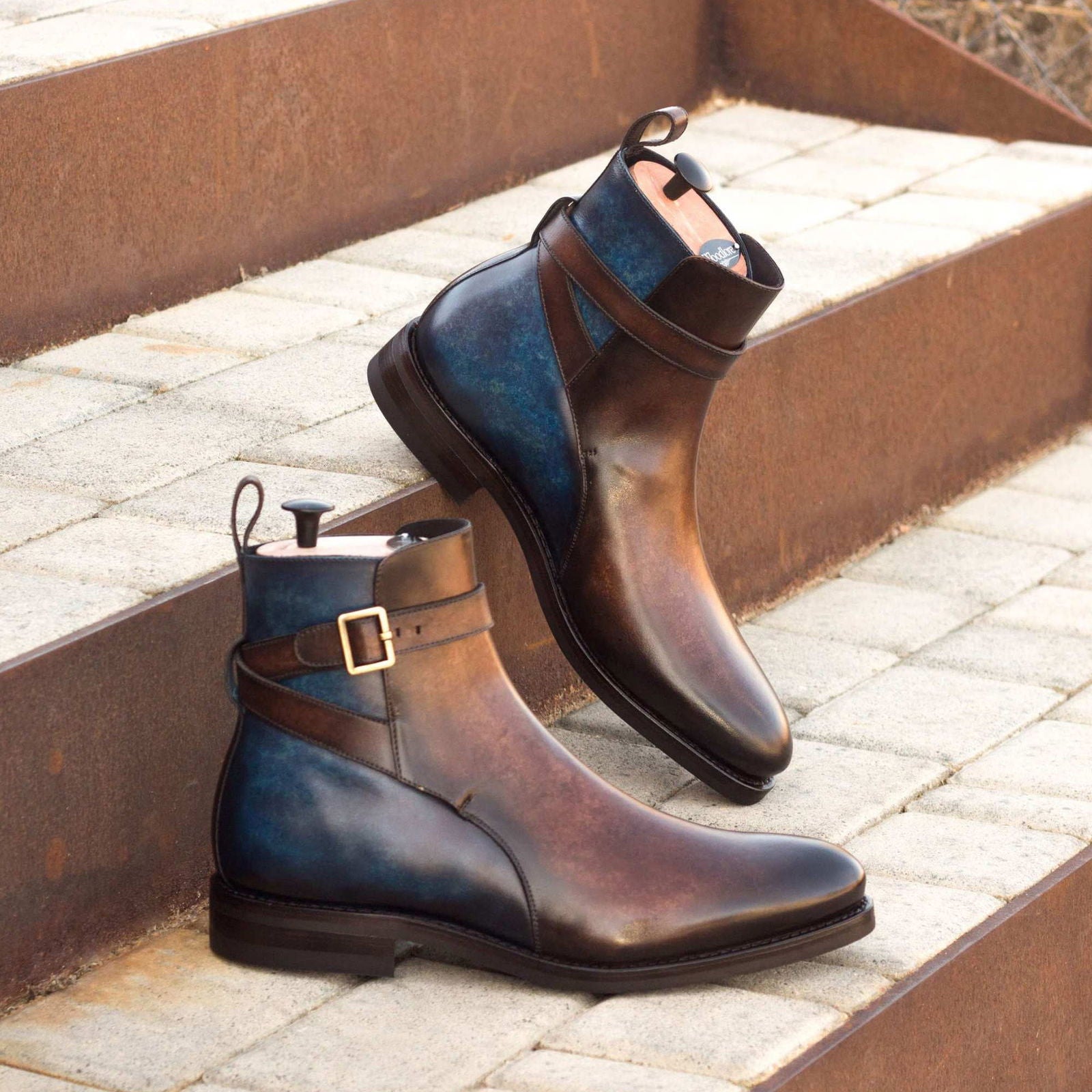 Patina Jodhpur Boots LION - Milanese Leather