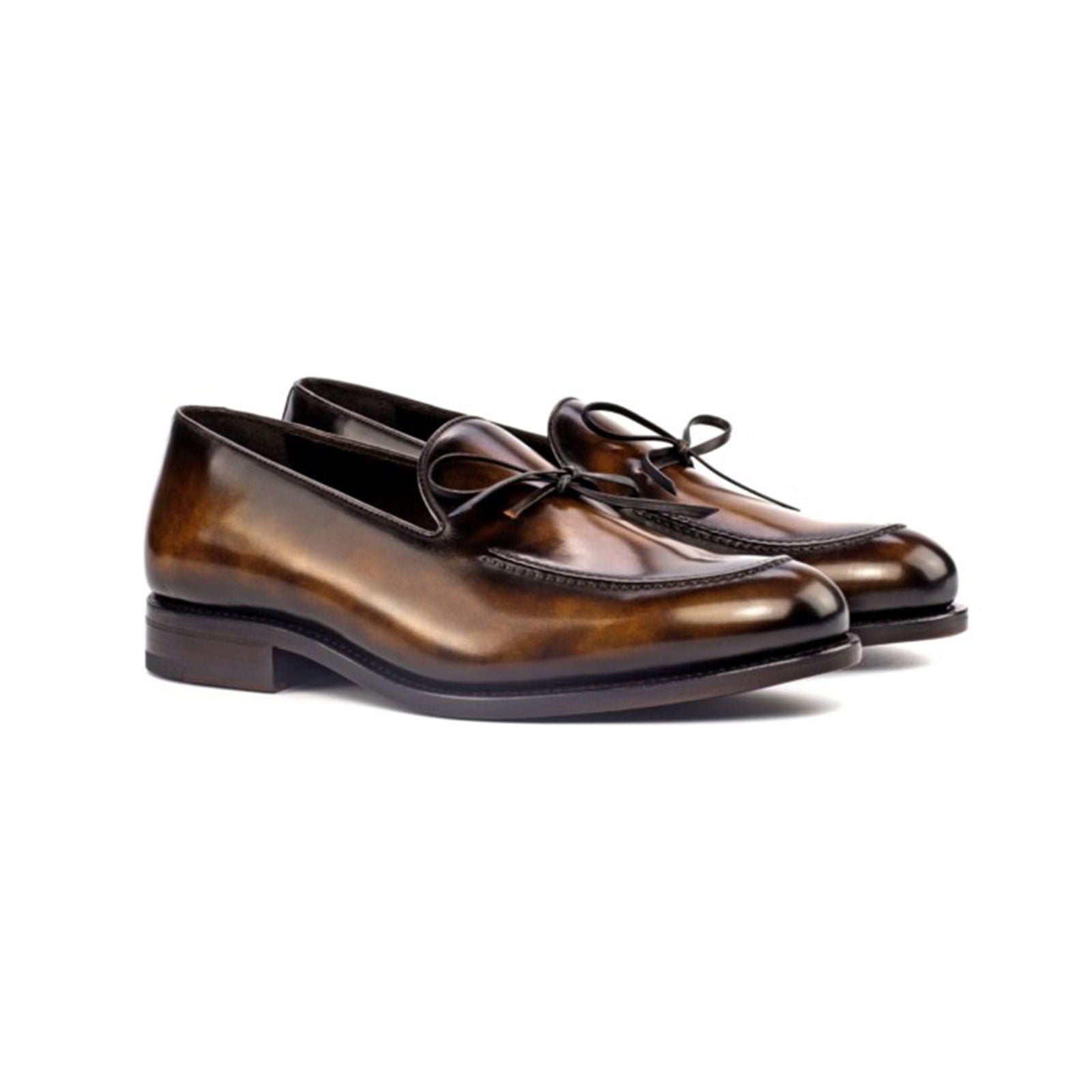 Patina Loafers NIXON - Milanese Leather