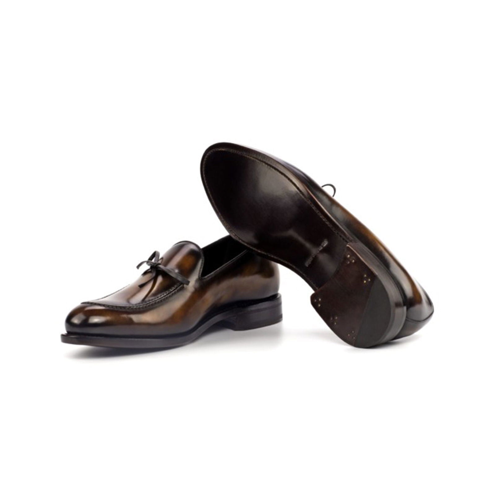 Patina Loafers NIXON - Milanese Leather