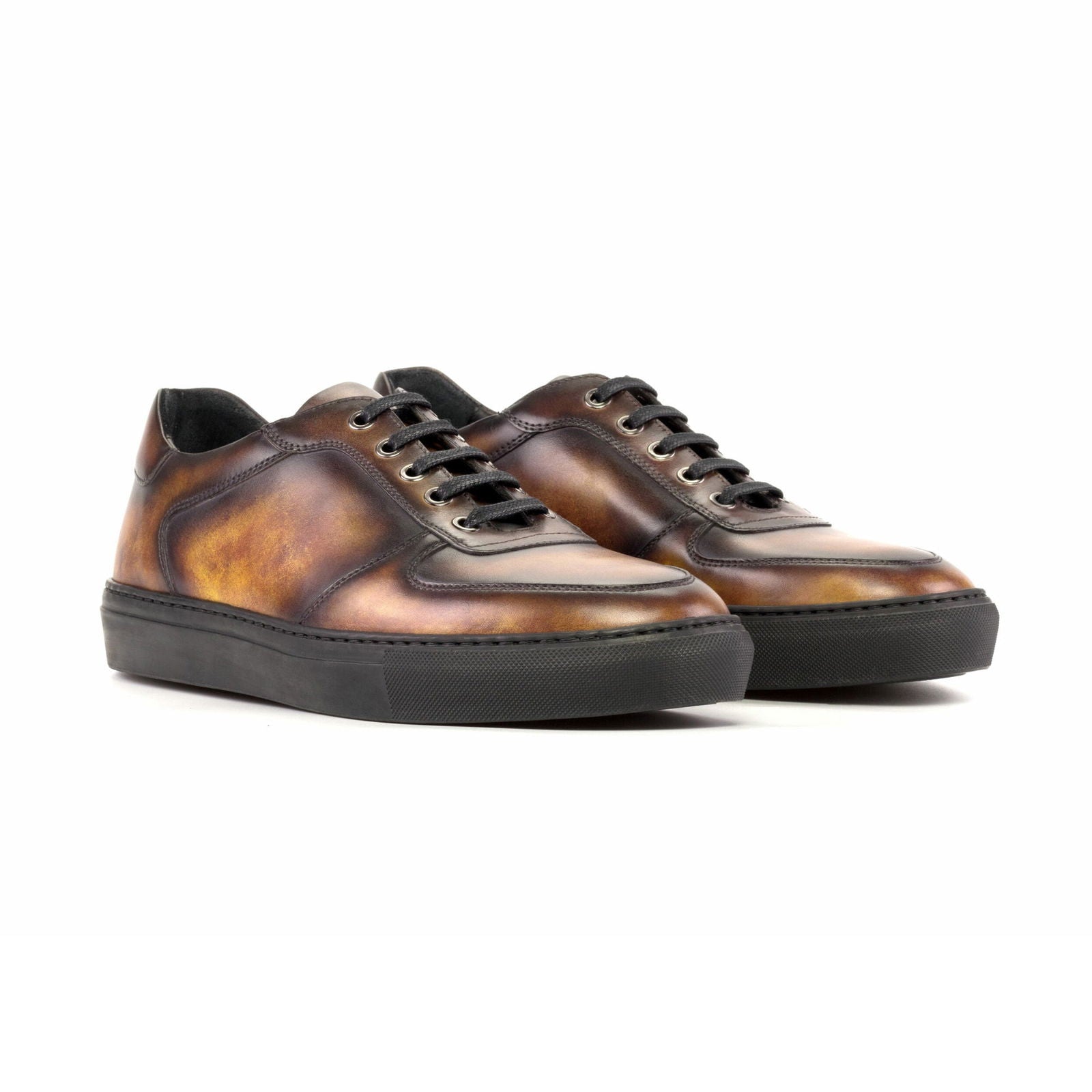 Patina Low-Top Sneakers FIERCE - Milanese Leather