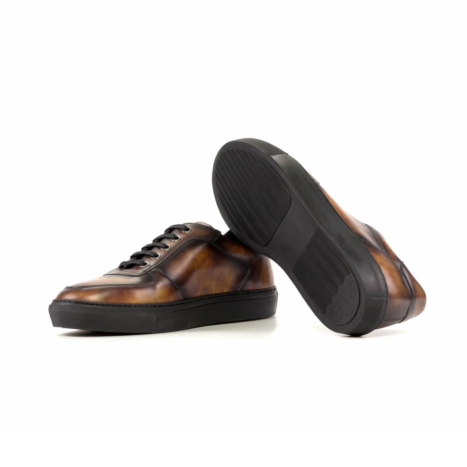 Patina Low-Top Sneakers FIERCE - Milanese Leather