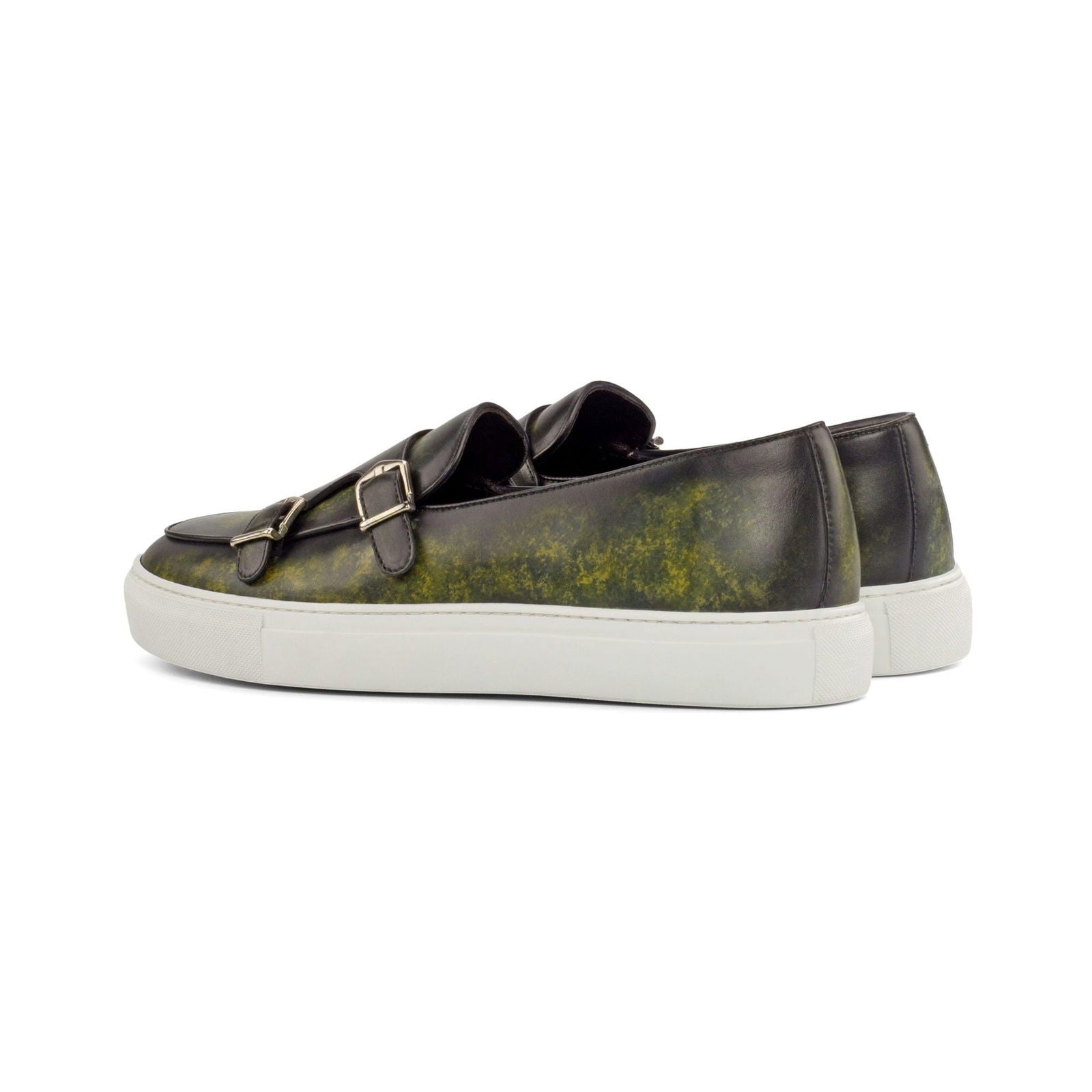 Patina Monk Sneakers MILO - Milanese Leather