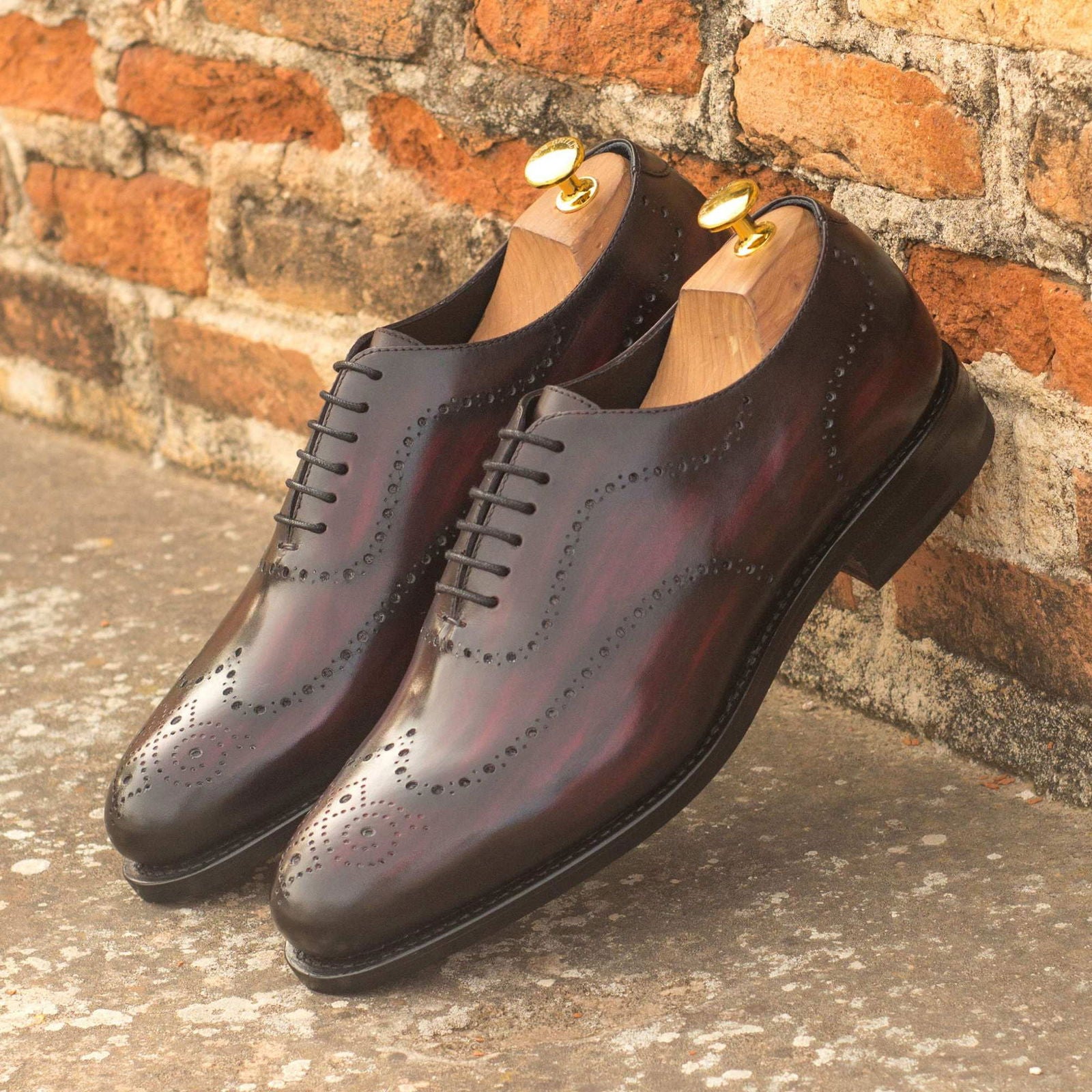 Patina WholeCut Shoes DIXON - Milanese Leather