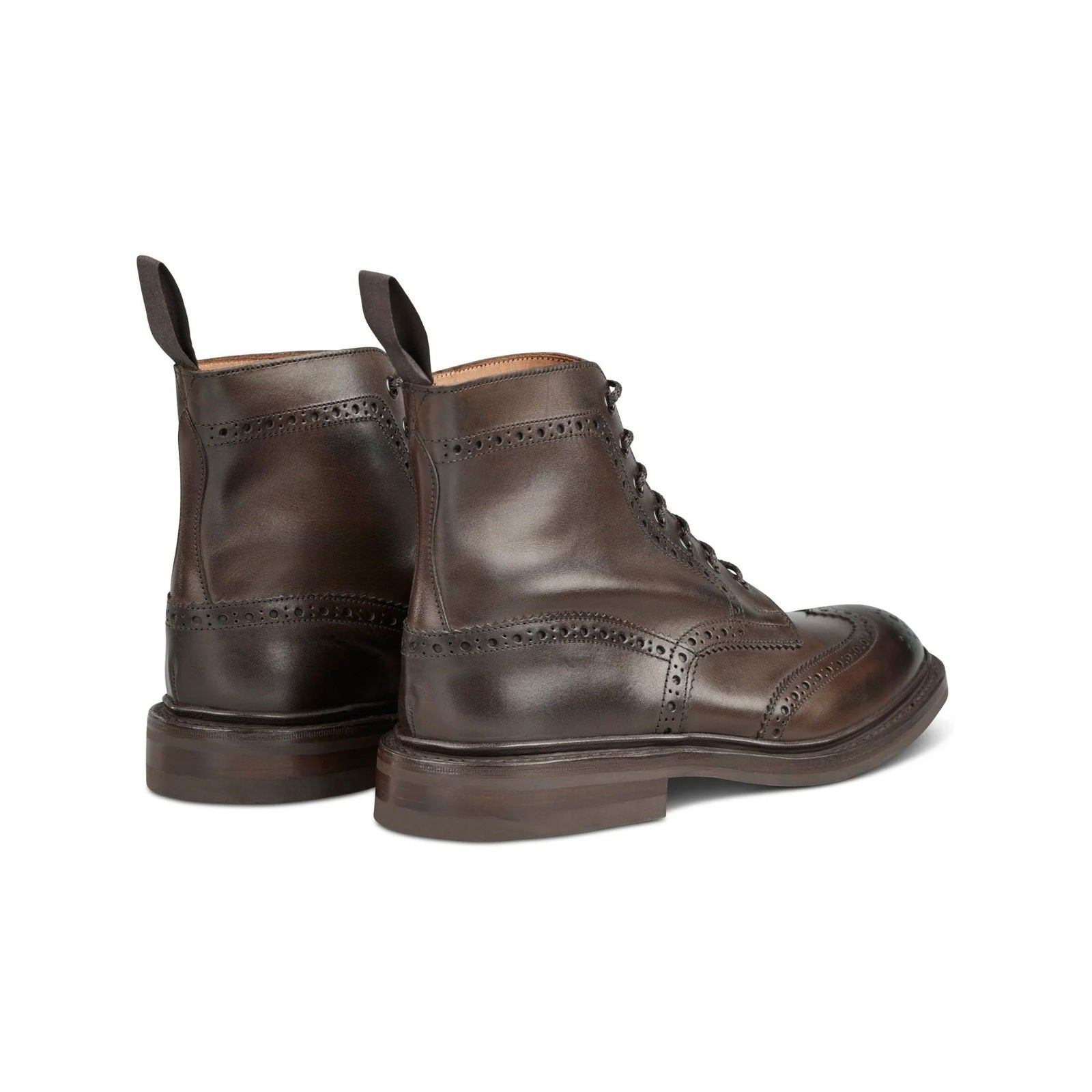 STOW BOOT ESPRESSO BURNISHED - Milanese Leather