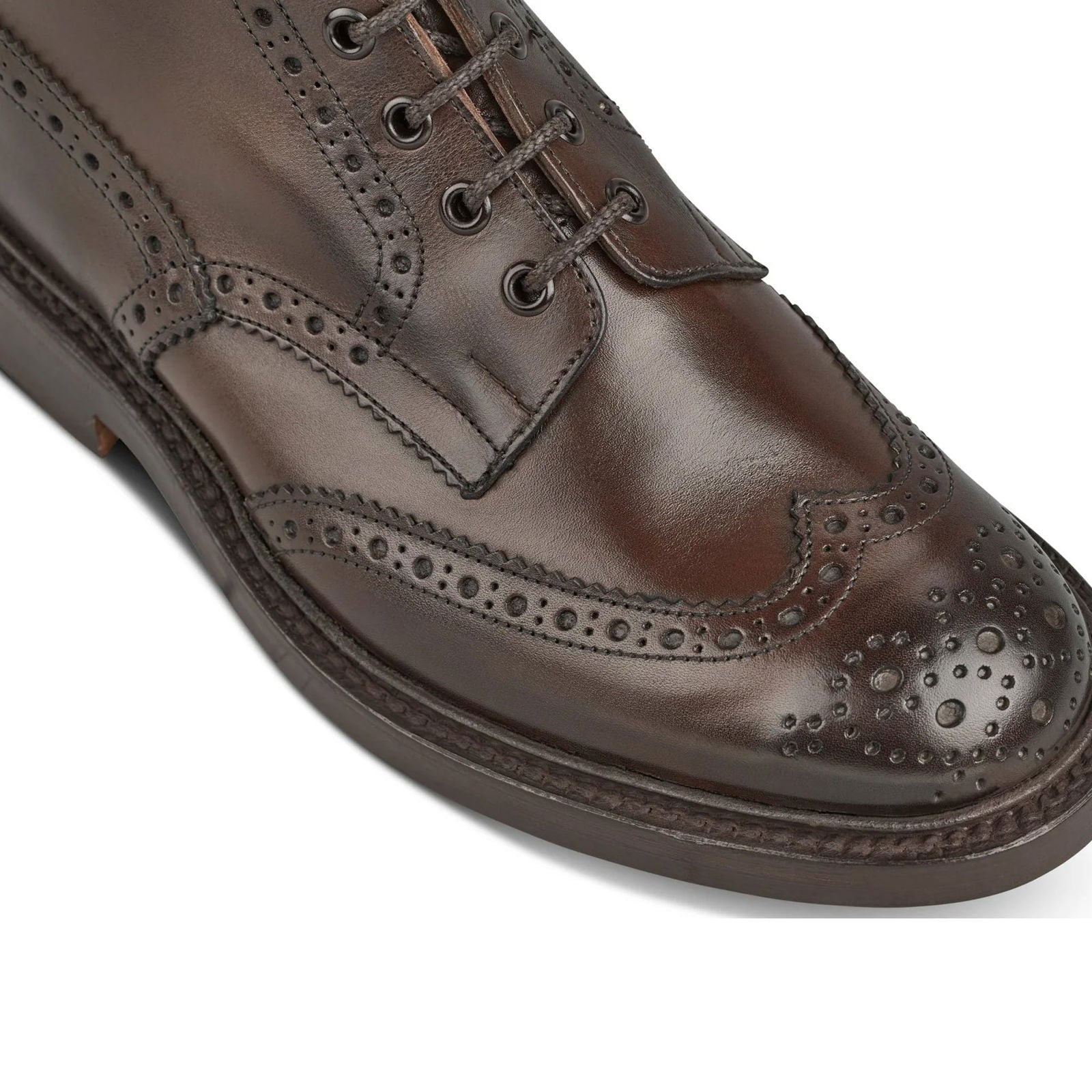 STOW BOOT ESPRESSO BURNISHED - Milanese Leather