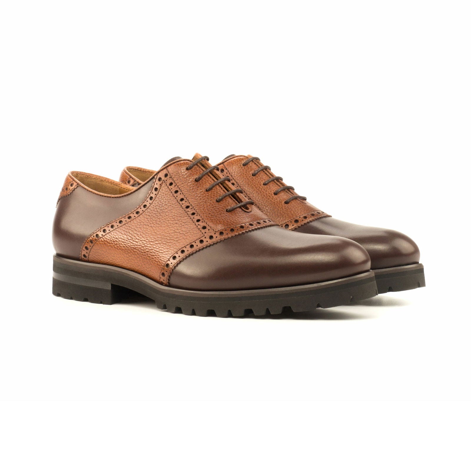 Saddle Shoes GATES - Milanese Leather