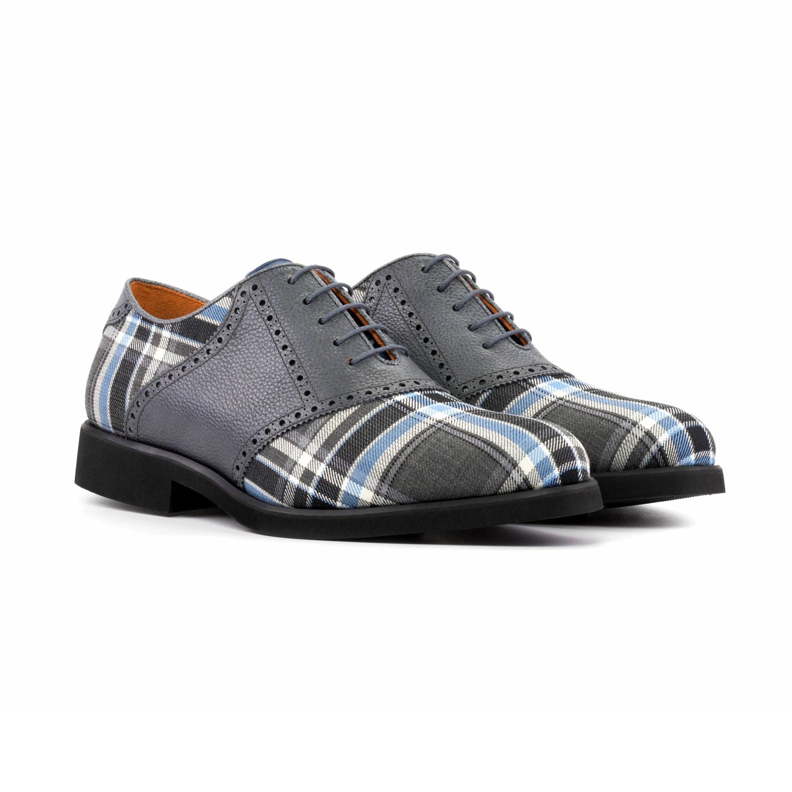 Saddle Shoes LOGAN - Milanese Leather