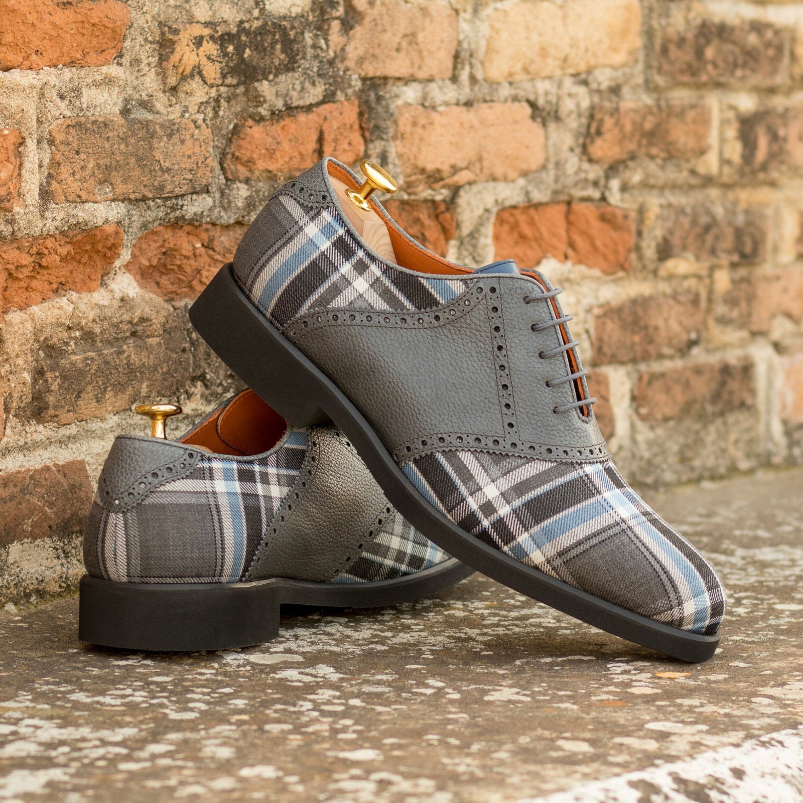 Saddle Shoes LOGAN - Milanese Leather