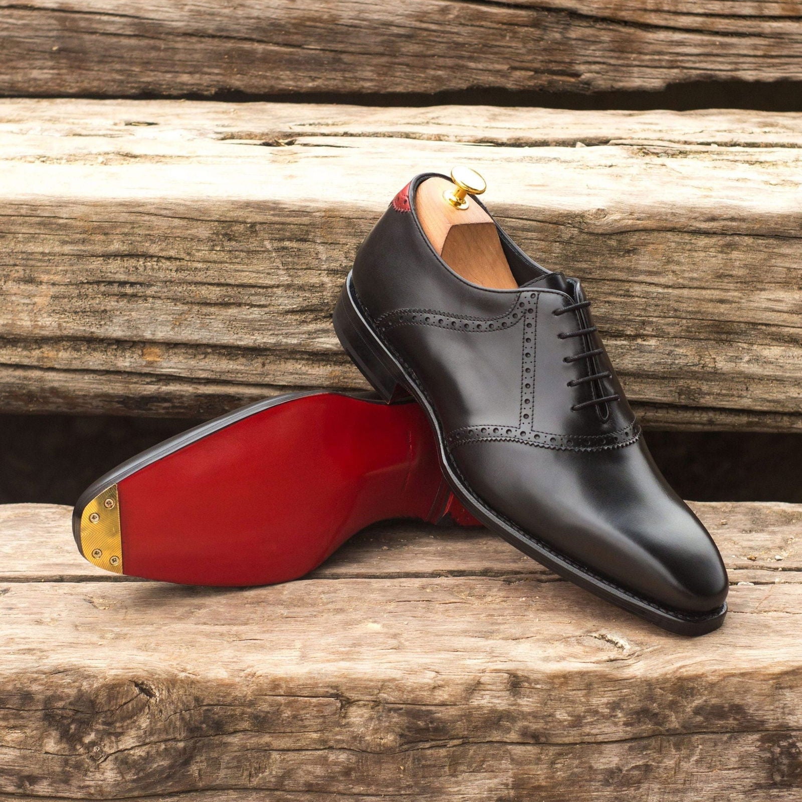 Saddle Shoes VLAD - Milanese Leather