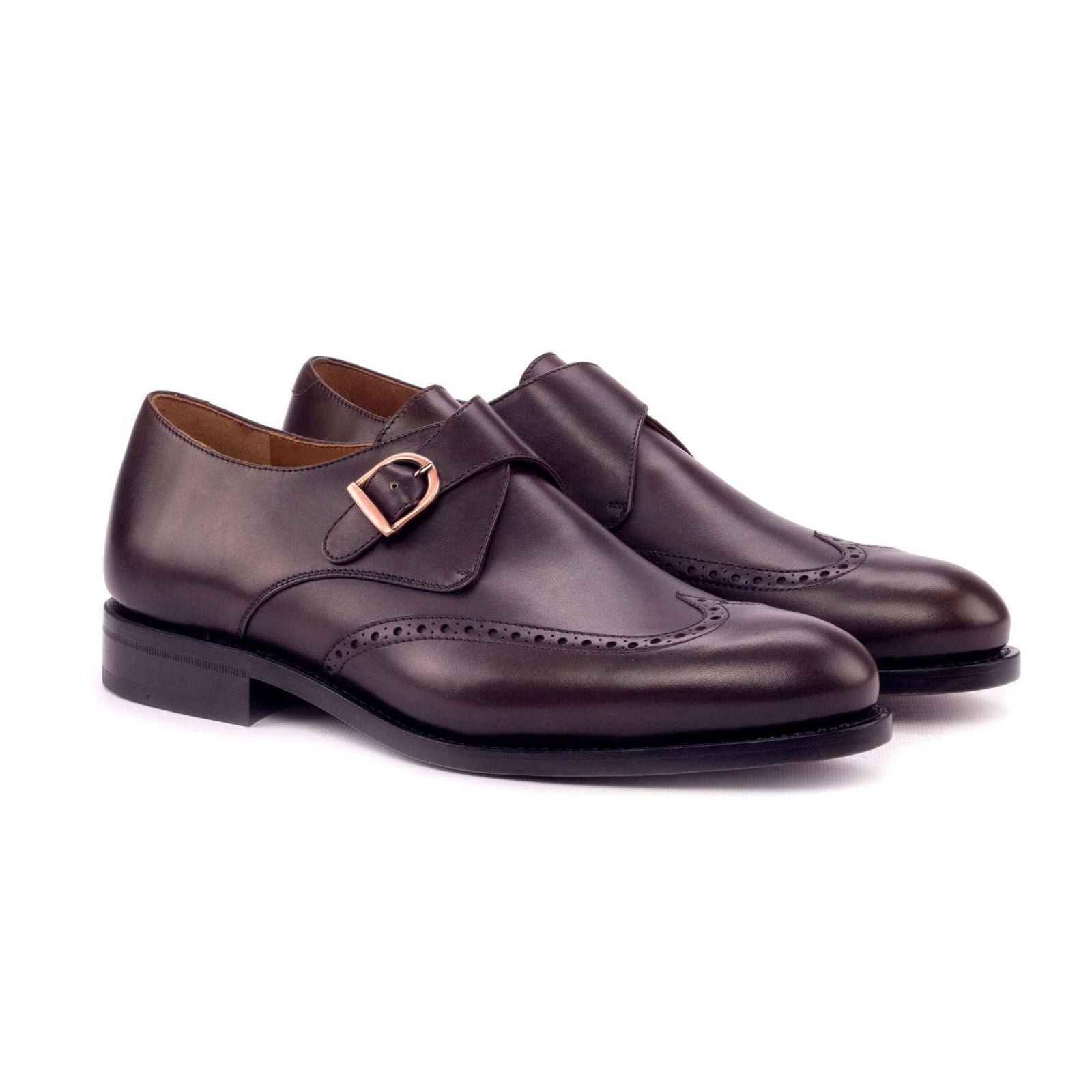 Single Monk Shoes ACRON - Milanese Leather