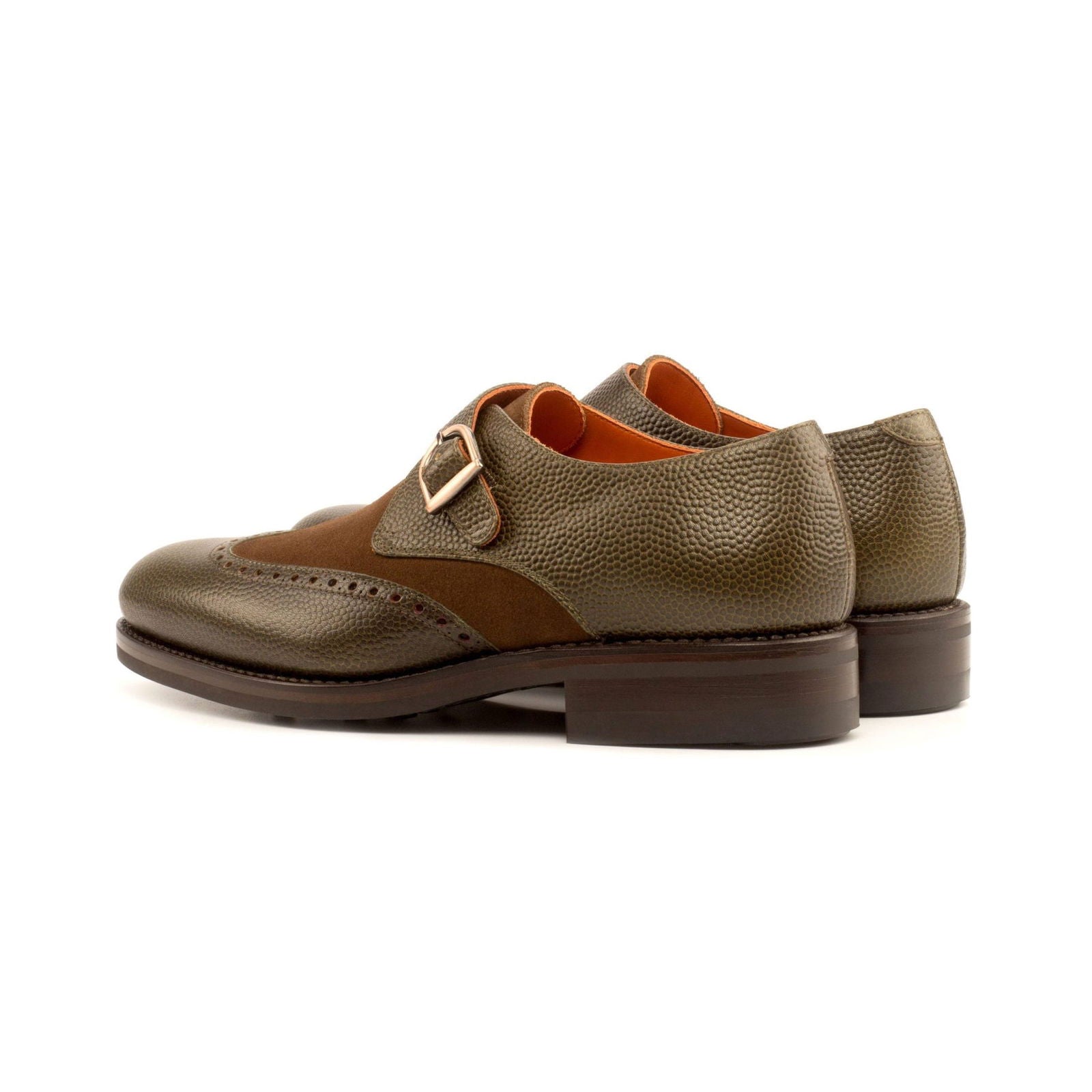 Single Monk Shoes BART - Milanese Leather