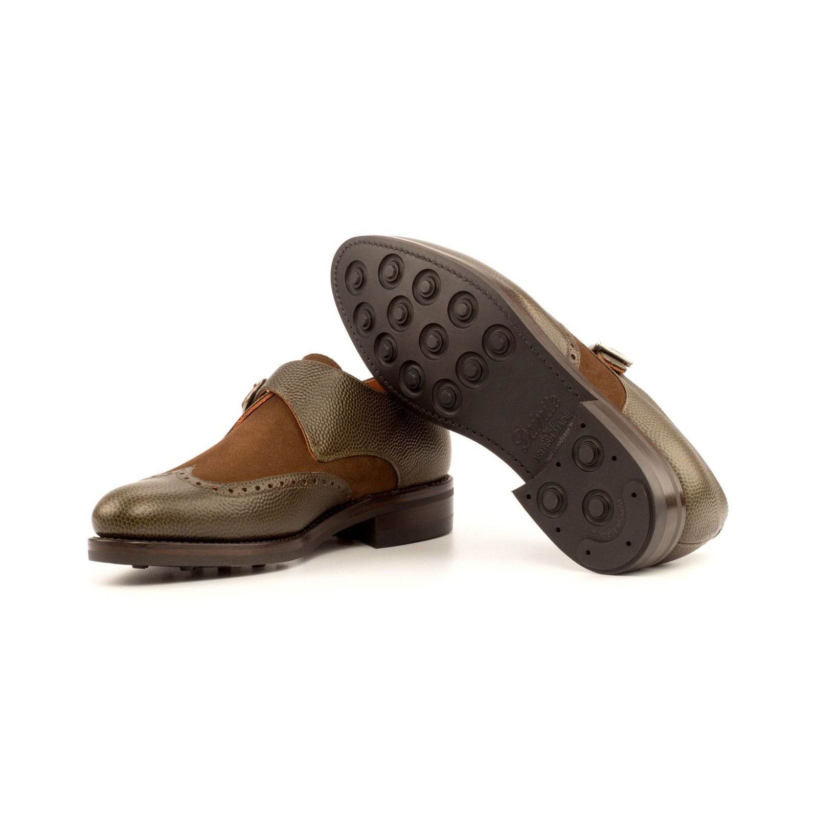 Single Monk Shoes BART - Milanese Leather