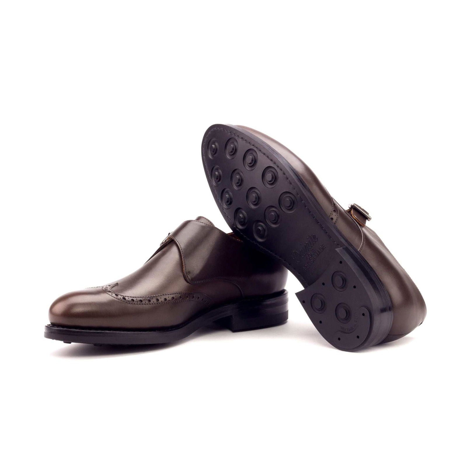 Single Monk Shoes CLAUDE - Milanese Leather