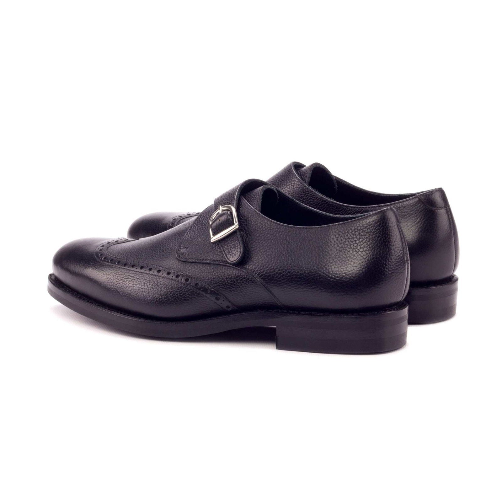 Single Monk Shoes CRISPIN - Milanese Leather