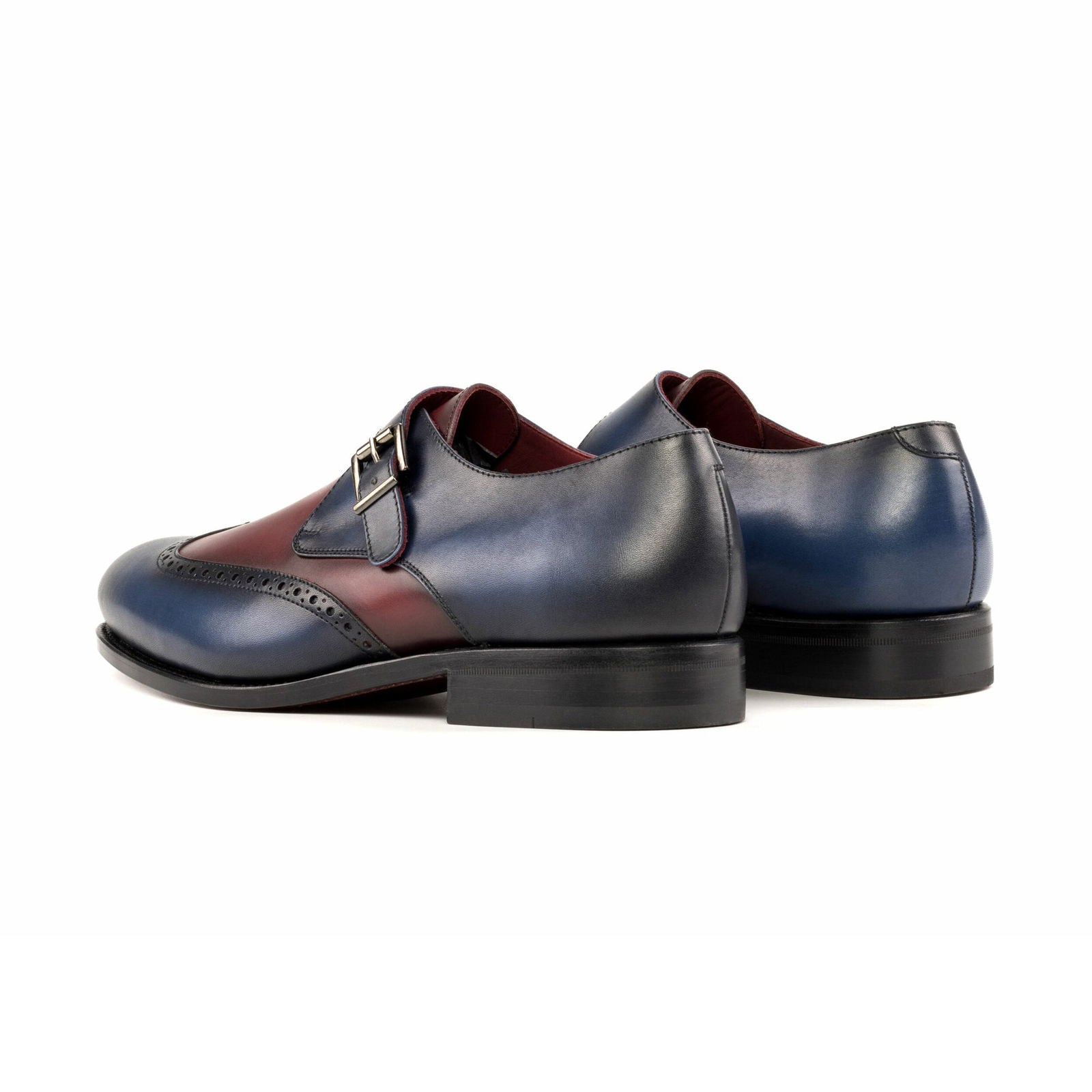 Single Monk Shoes JACKY - Milanese Leather