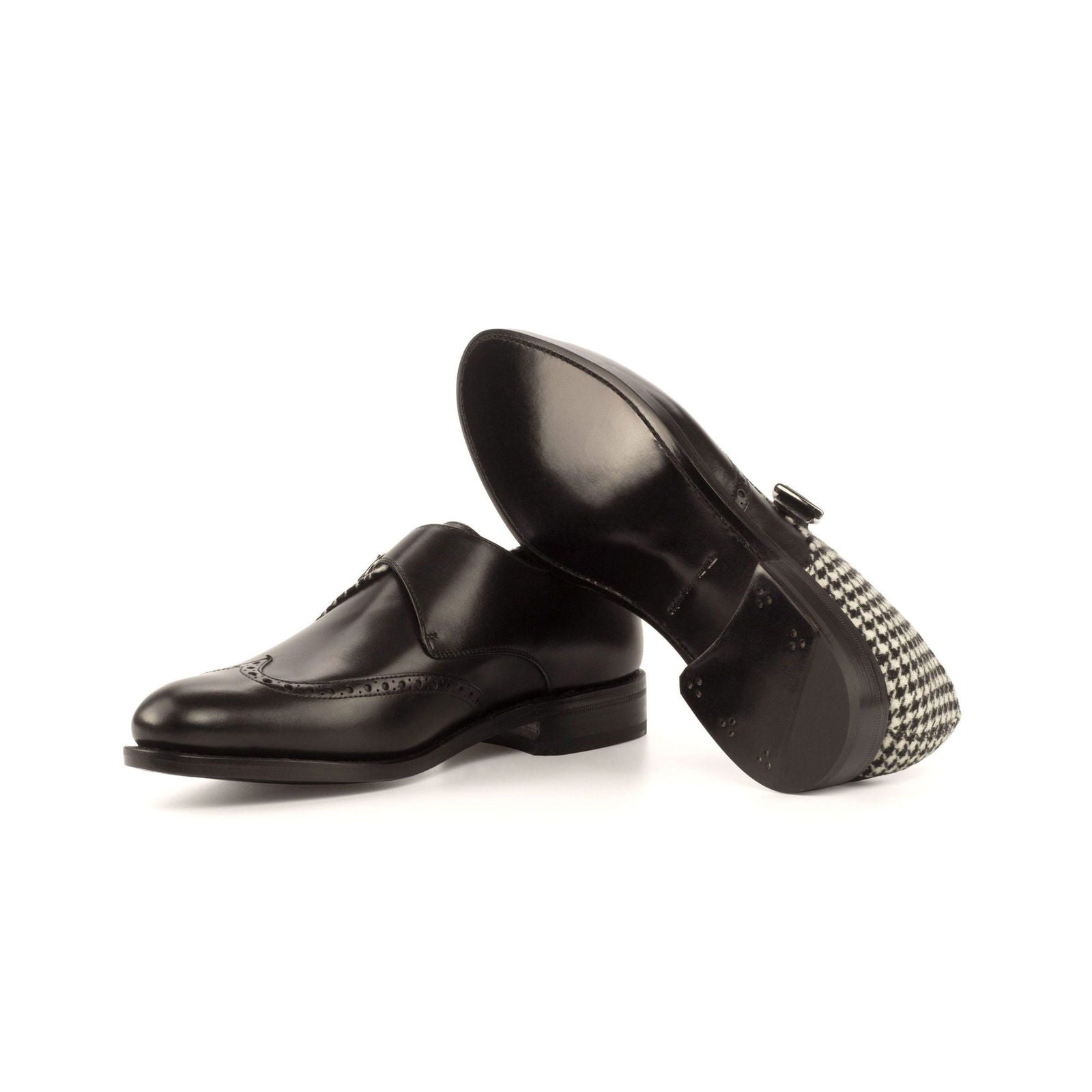 Single Monk Shoes JOSH - Milanese Leather