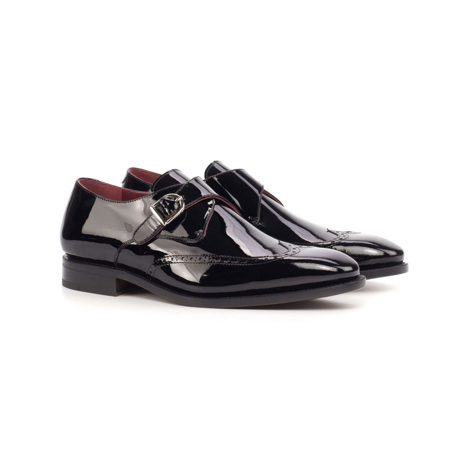 Single Monk Shoes RITZ - Milanese Leather