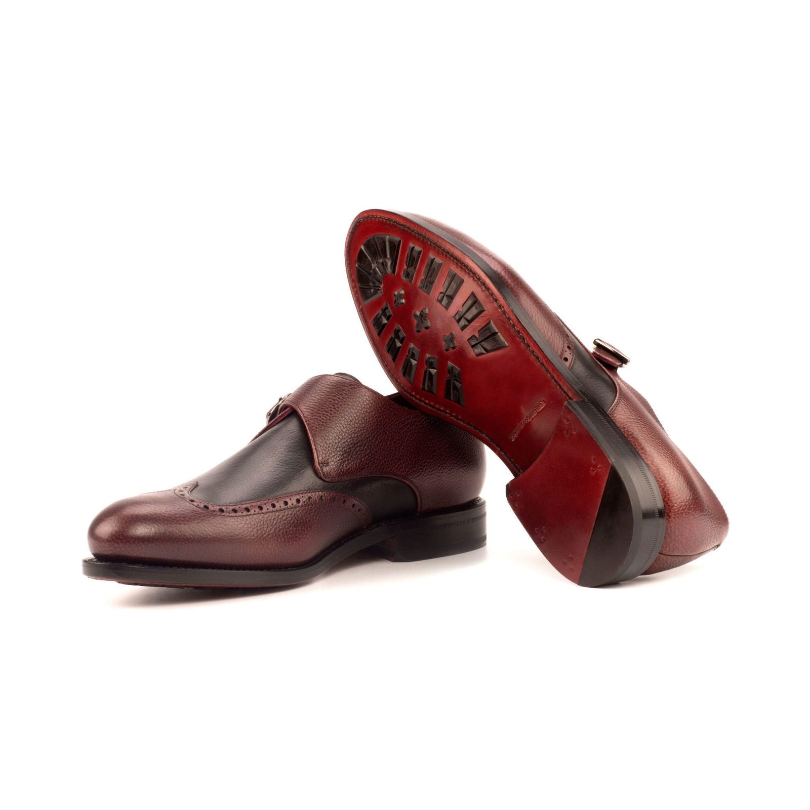 Single Monk Shoes SONOMA - Milanese Leather