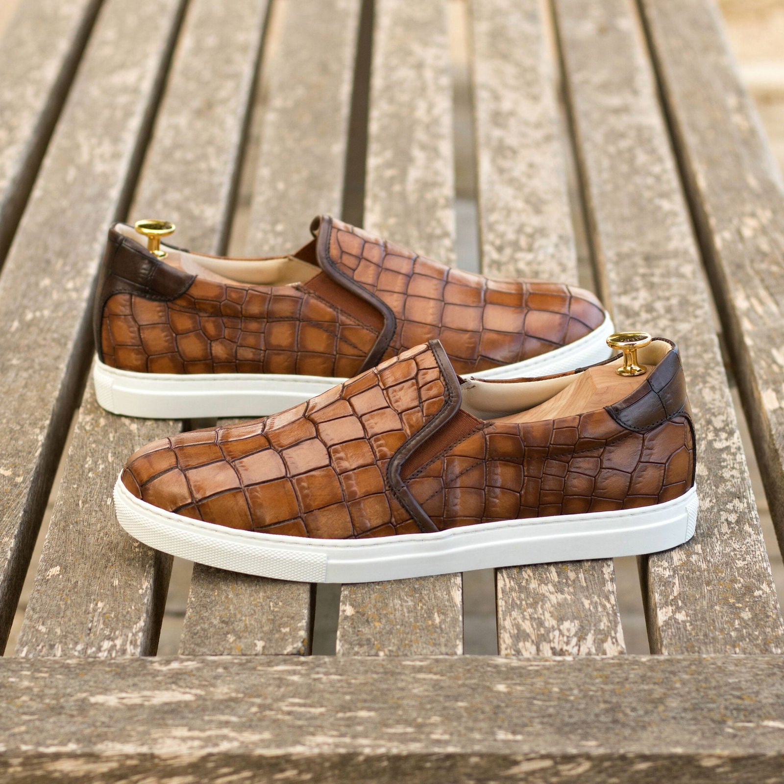 Slip-On Sneakers BEN - Milanese Leather