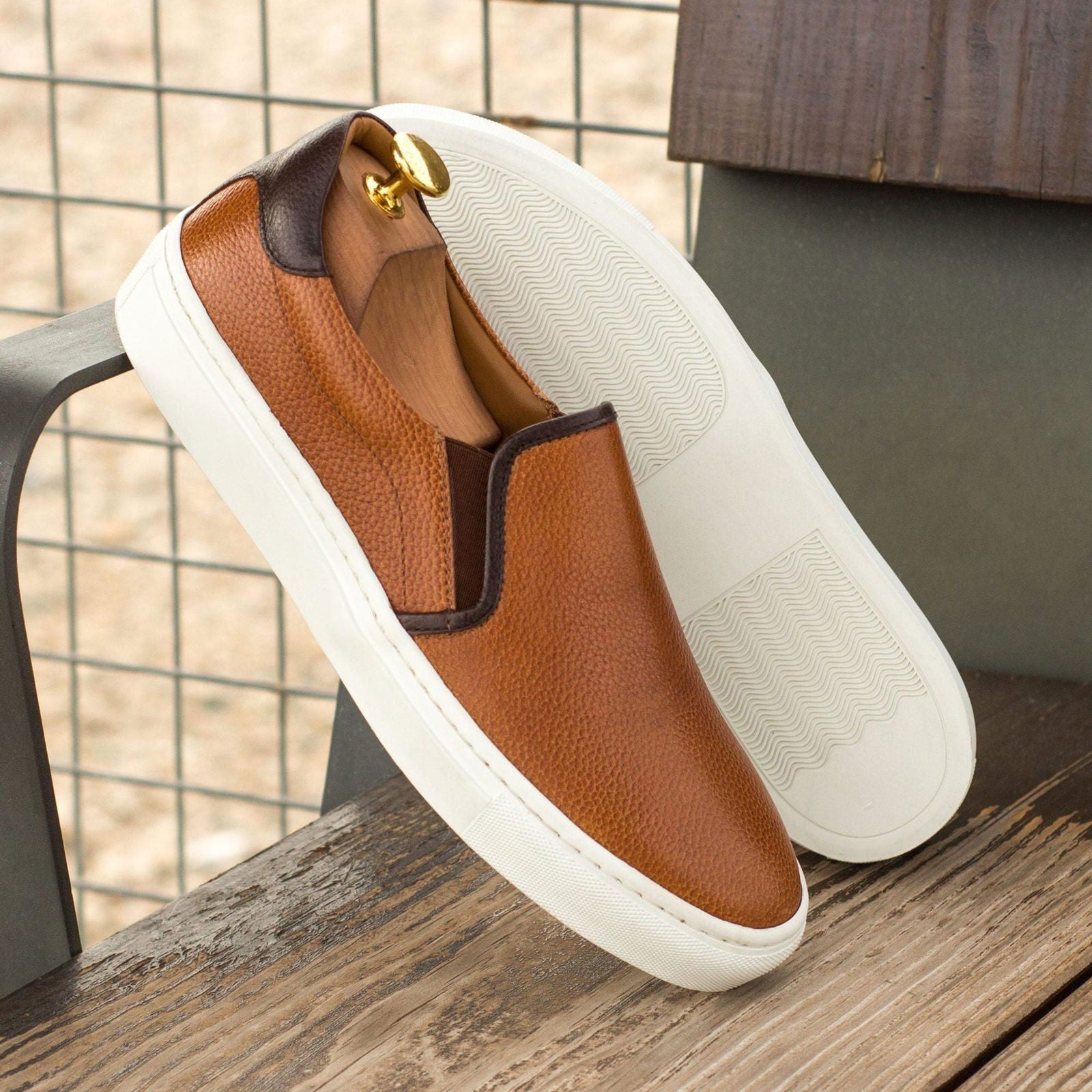 Slip-On Sneakers FINN - Milanese Leather