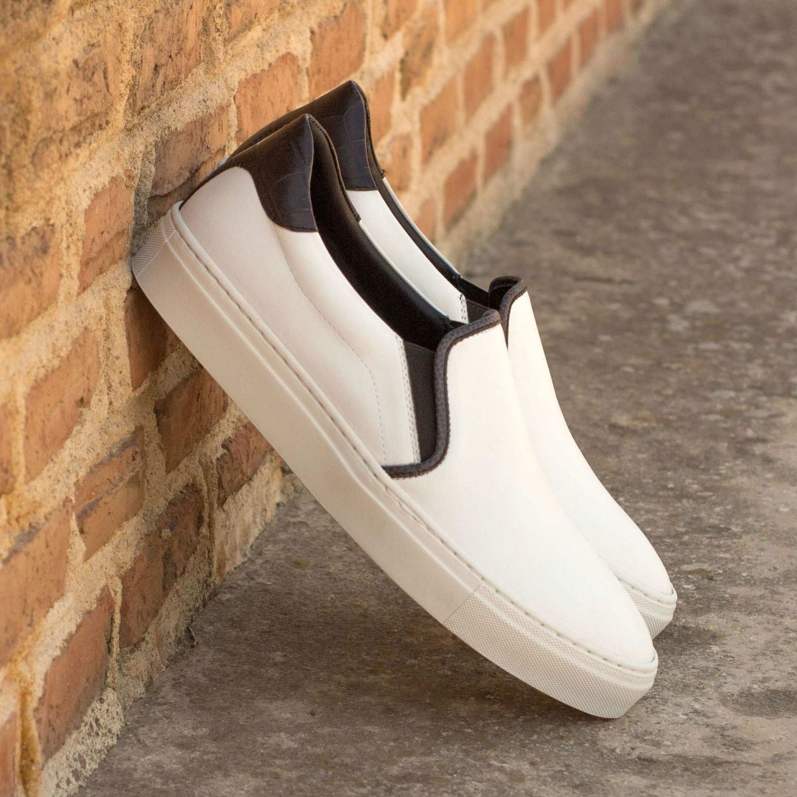 Slip-On Sneakers SNAPPER - Milanese Leather