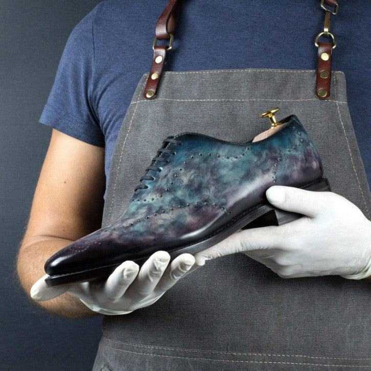 Special Edition Wholecut Shoe EGGPLANT - Milanese Leather