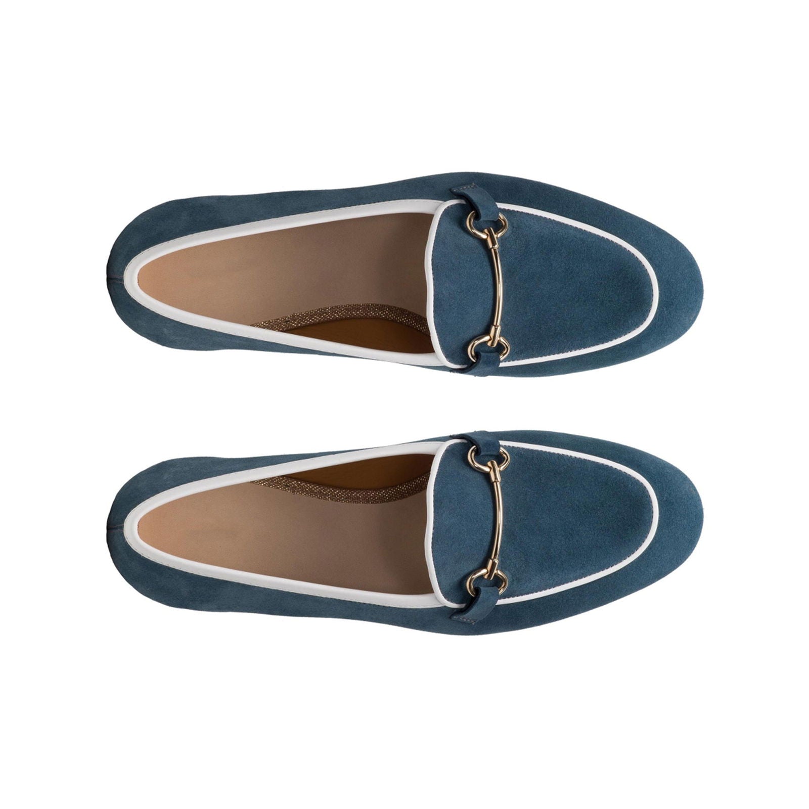 Stella II Navy Suede - Milanese Leather