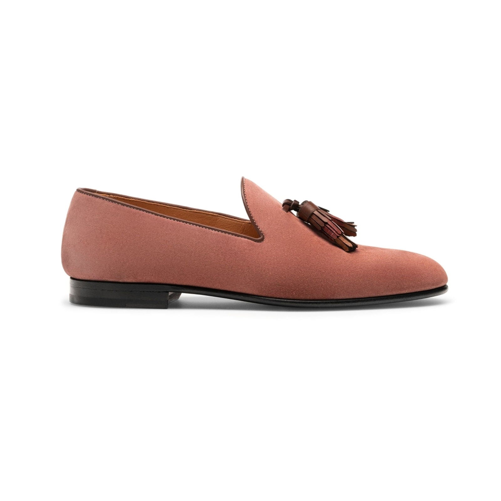 Valentina Pink Suede - Milanese Leather