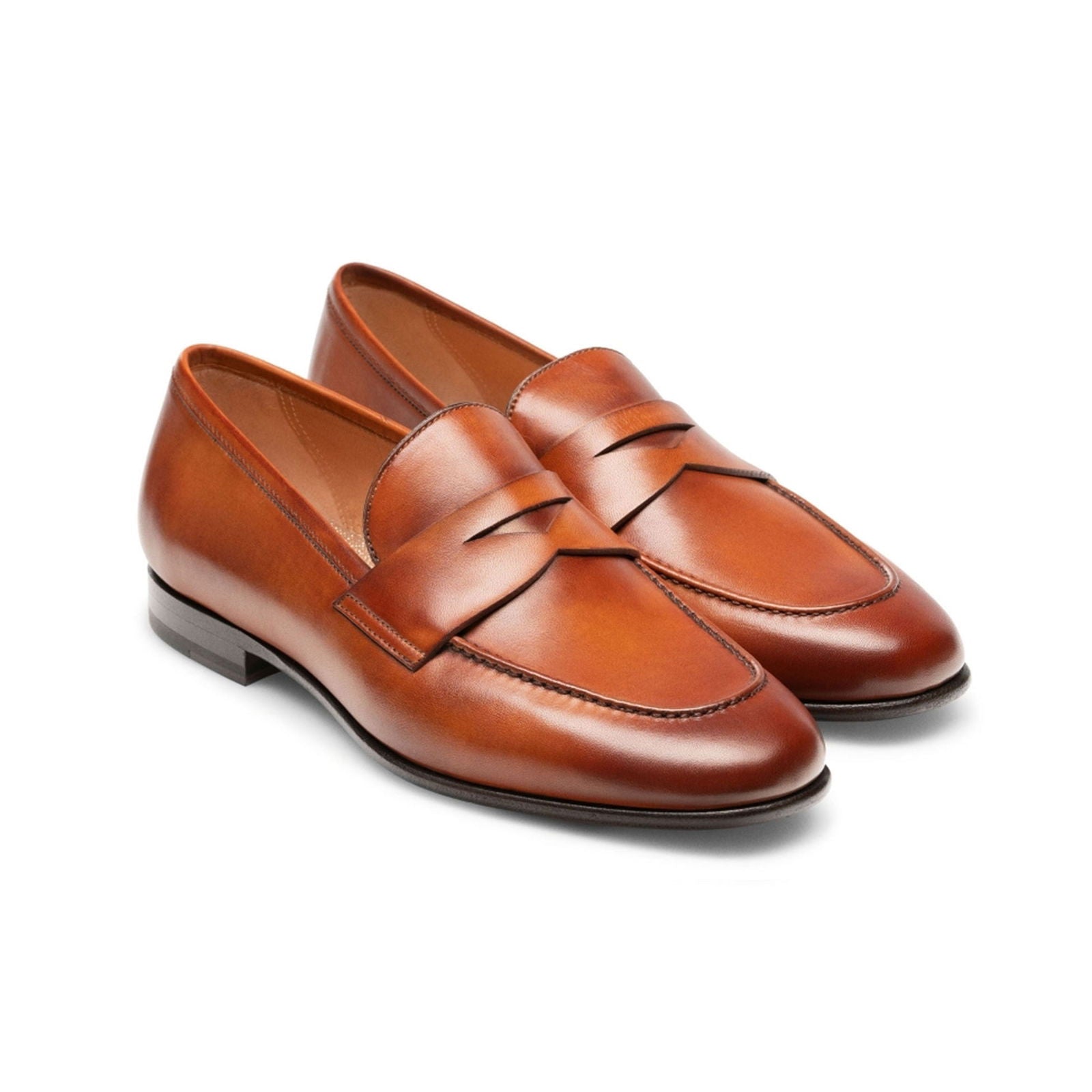 Valeria Cognac - Milanese Leather