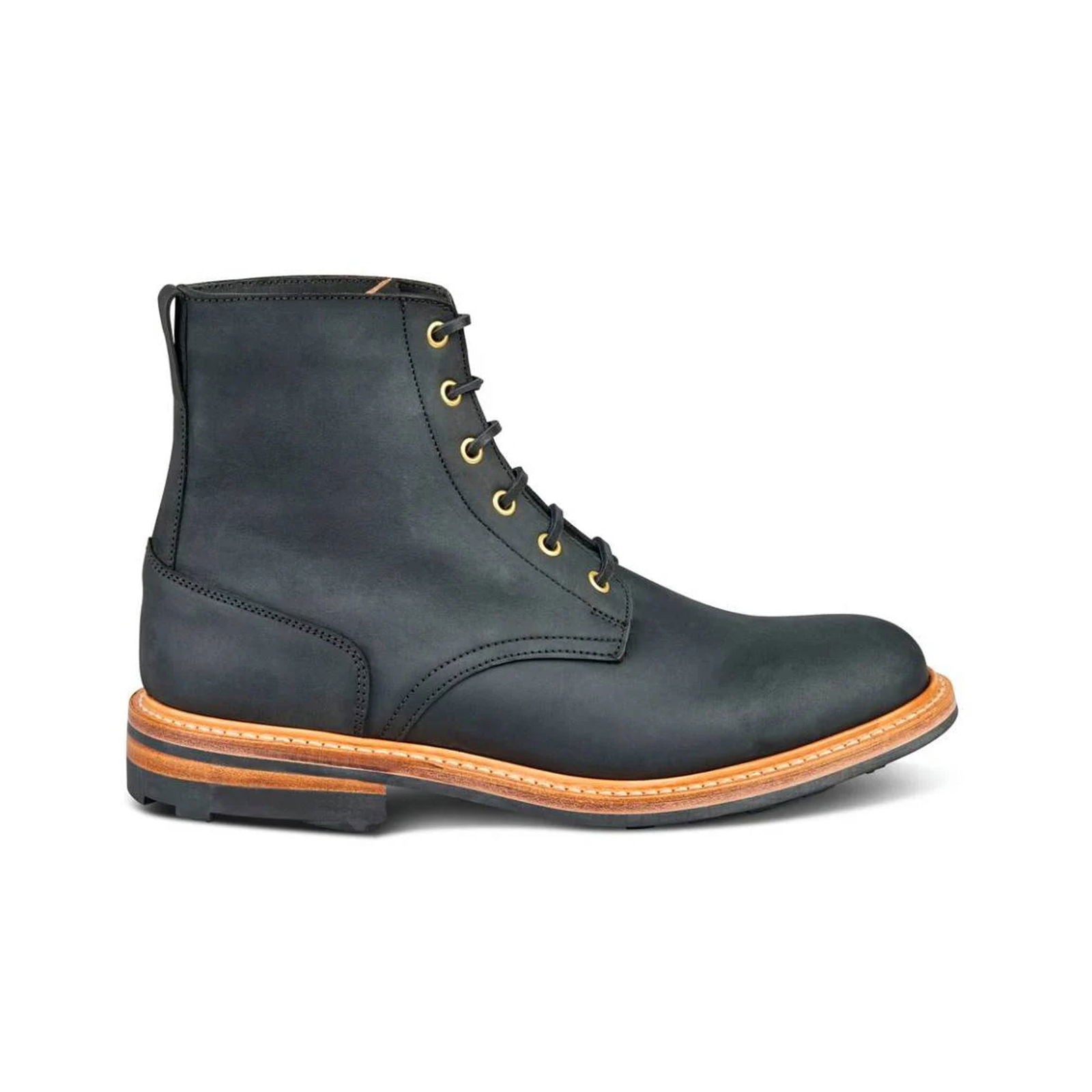 Wychwood Logger Boot Black Horween Chamois - Milanese Leather